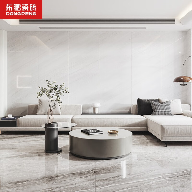 东鹏(dongpeng) 灰色系 900x1800大板岩板瓷砖地面砖防滑耐磨地板砖