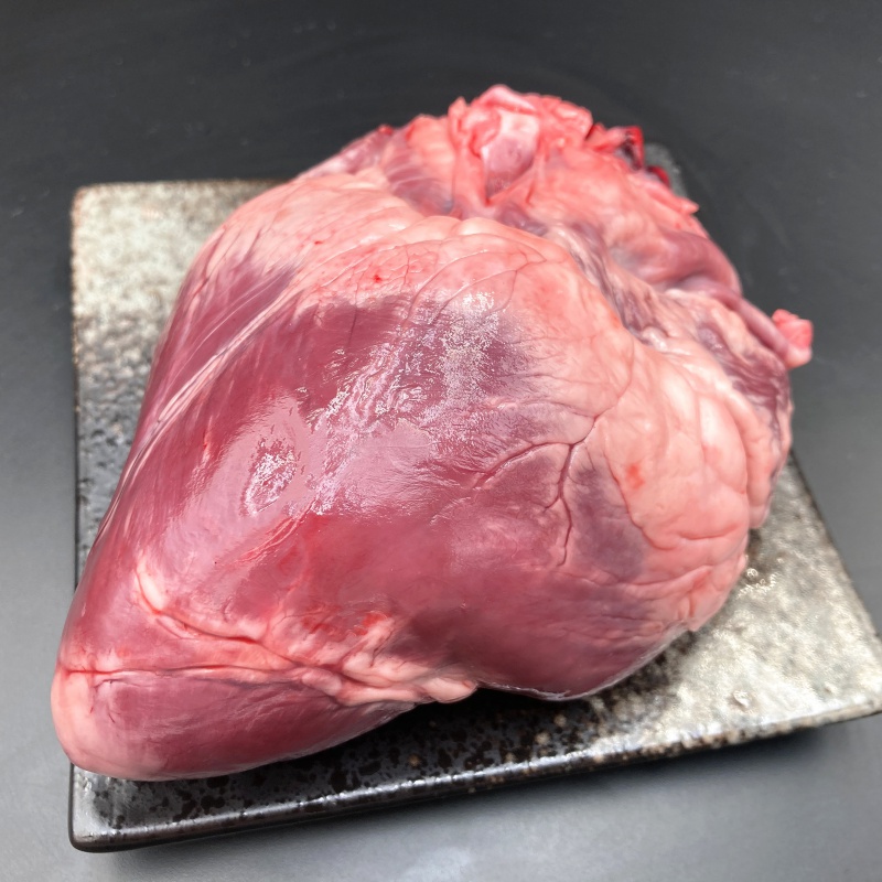 虎钢馋猪心 新鲜猪心500g农家每天现宰土猪肉生猪心土猪心 拍3斤