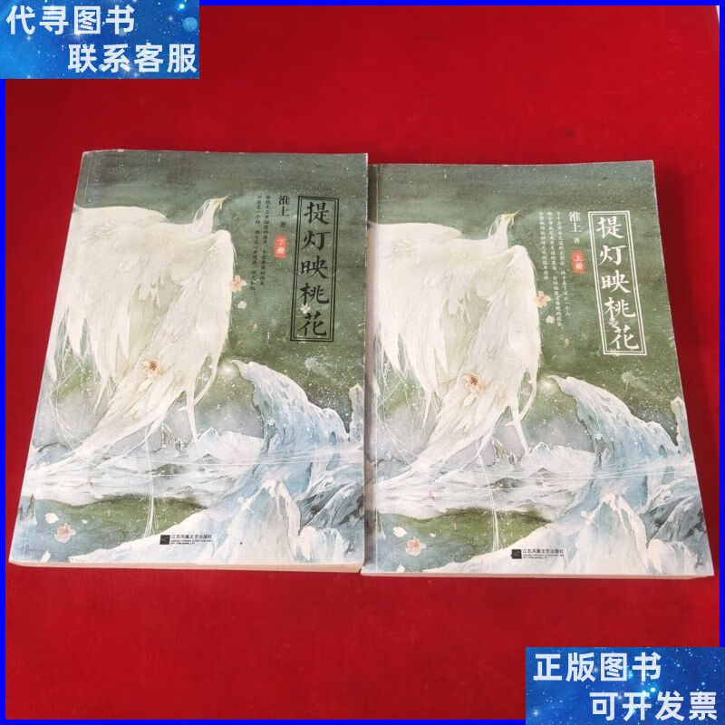 提灯映桃花上下册 江苏文艺出版社二手书