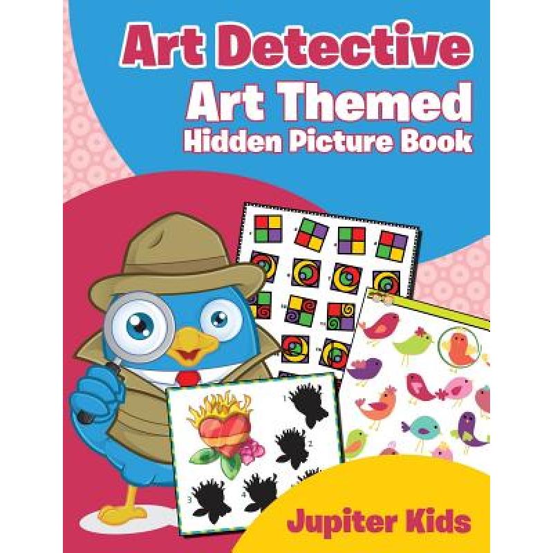 picture book,cookery book 预订 art detective: art themed hidden picture book