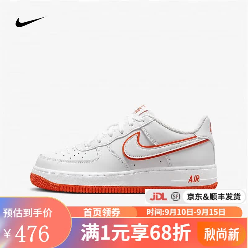 NIKEyykids  AIR FORCE 1 (GS) 休闲鞋青少年 DV7762-101 36怎么看?