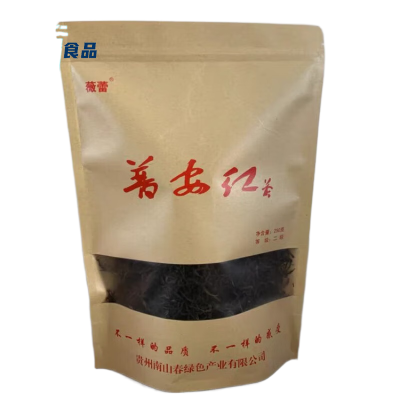 凛东浮红贵州普安红茶   高山云雾大叶浓香红茶二级250克 250g 1件