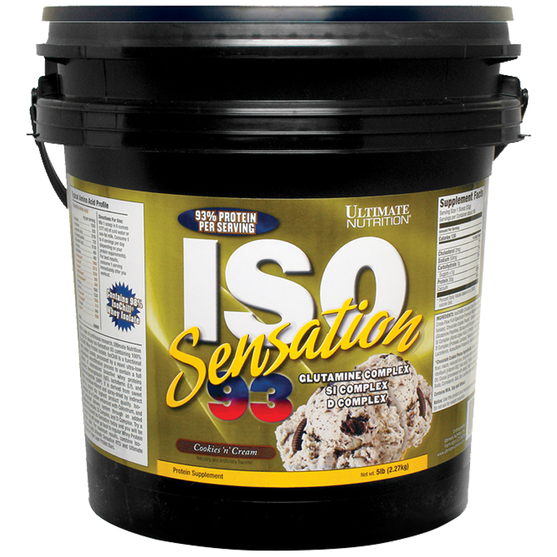 Ultimate Nutrition UN ISO分离乳清蛋白粉健身运动营养whey控脂塑形5磅 巴西咖啡味