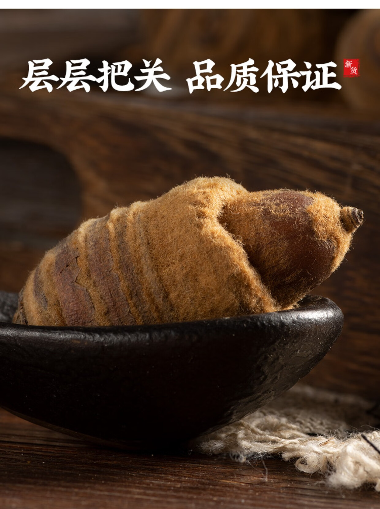 北京同仁堂狗鞭果中药材野生毛毛果猪仔粒锁阳果男人泡酒料凸风流