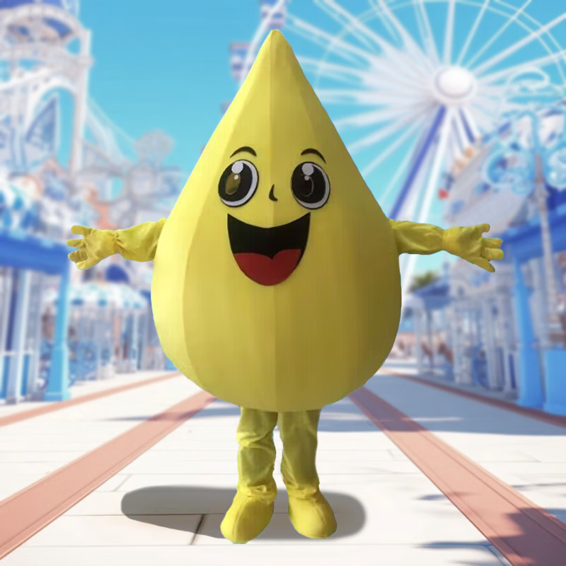 cnv小水滴人偶服装可爱玩具服行走卡通cos道具动漫人物表演玩偶衣服