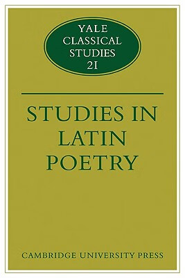 预订 studies in latin poetry