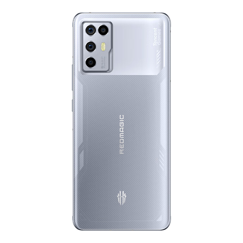努比亚 nubia 腾讯红魔6R手机12GB+256GB 流光银144Hz屏幕刷新率 骁龙888双触控肩键 5G电竞手机