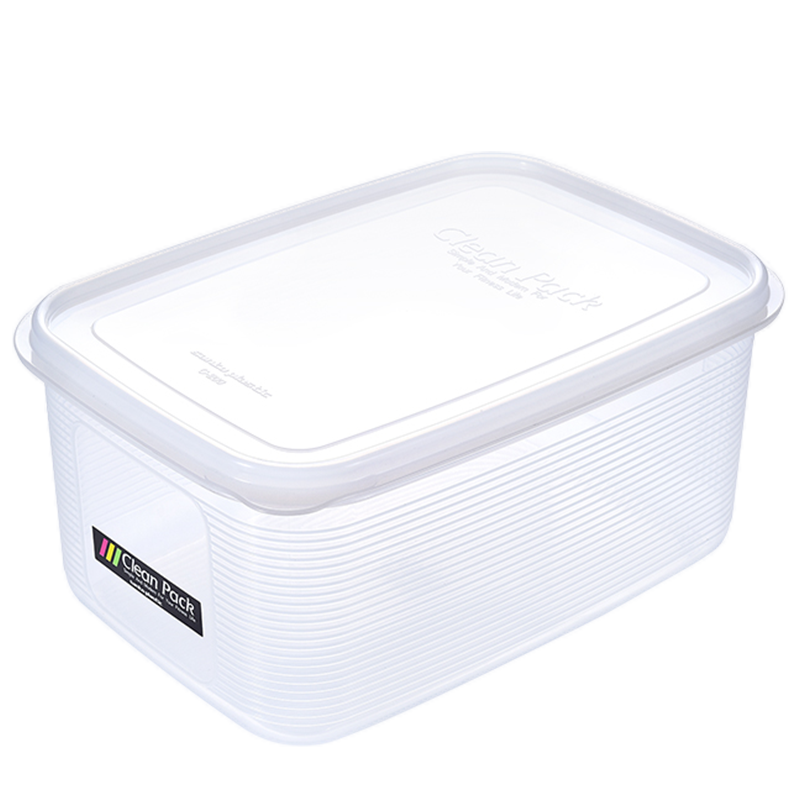 日本进口nakaya冰箱保鲜盒塑料密封盒食品收纳盒可冷冻冰柜储物盒套装 【10件套】冰箱密封收纳盒实惠装