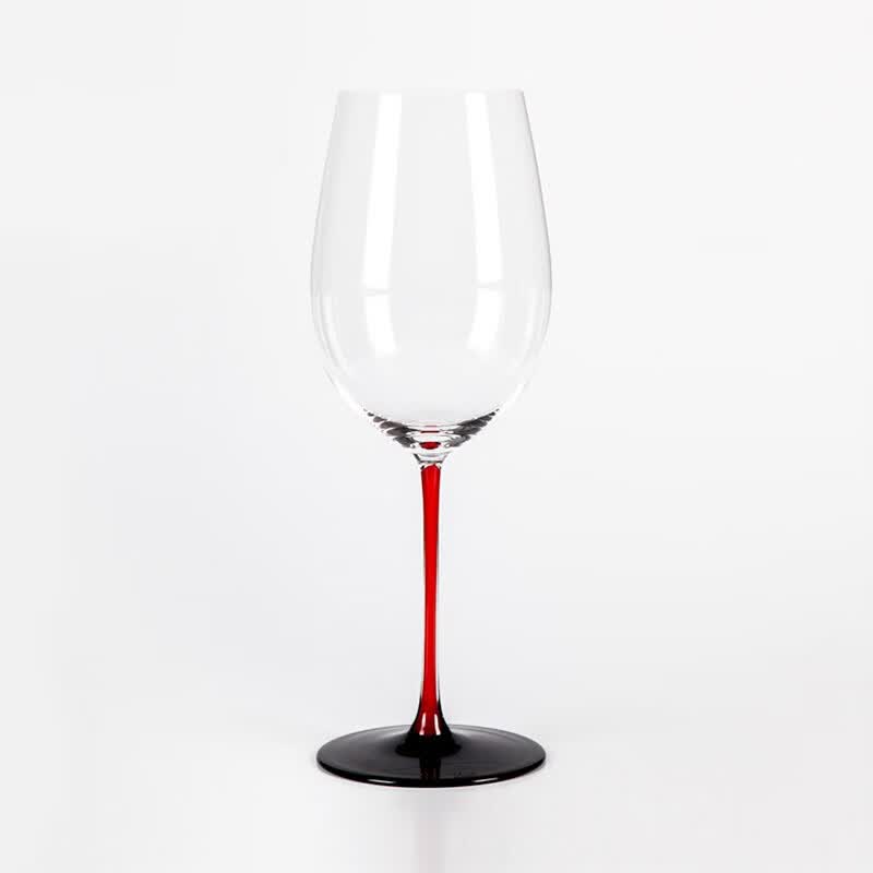 醴铎RIEDEL红领结奥地利手工波尔多高脚杯红酒杯葡萄酒杯礼盒装 2支礼盒装 860ml