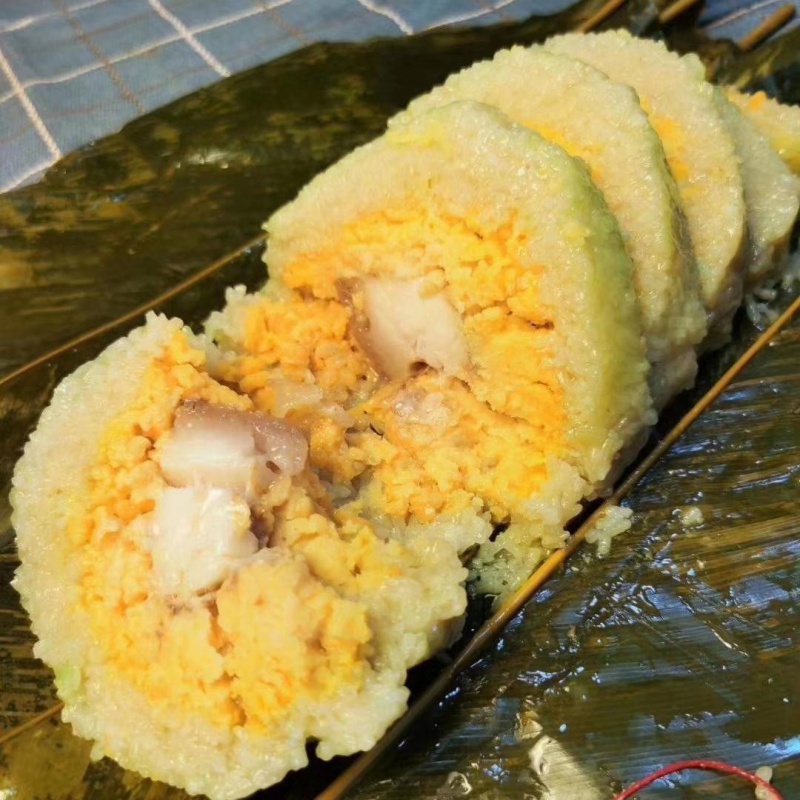 维霆广西南宁横县粽子手工特产糯米绿豆土肥猪肉粽350克/个5 350克*5