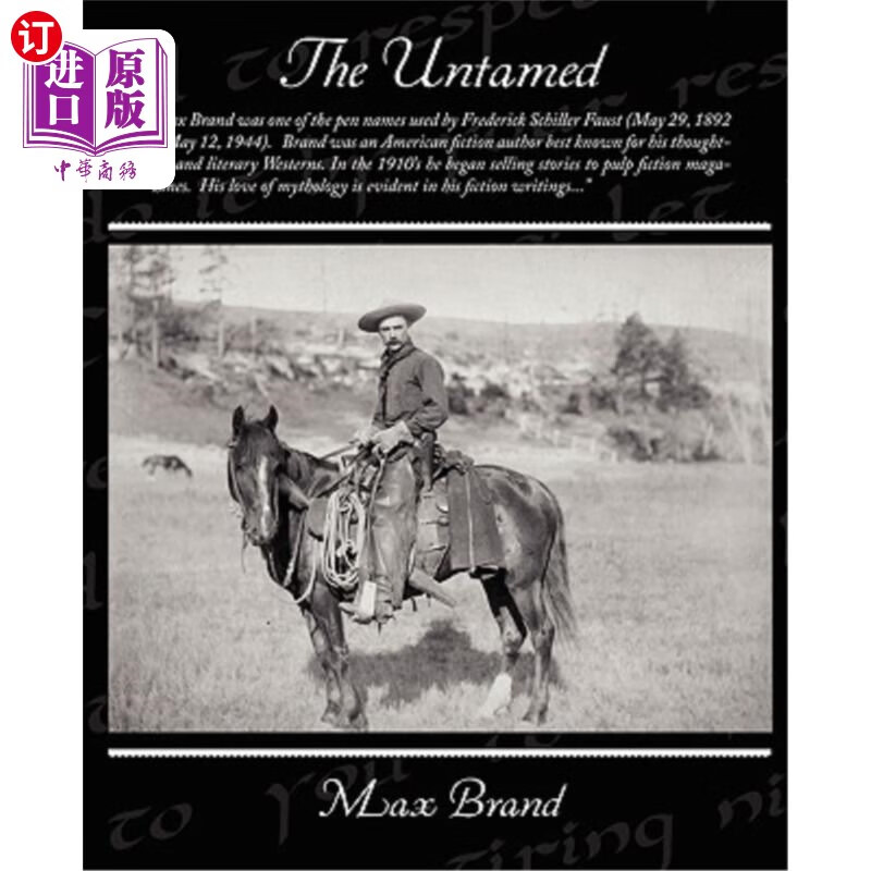 海外直订the untamed 未驯服的