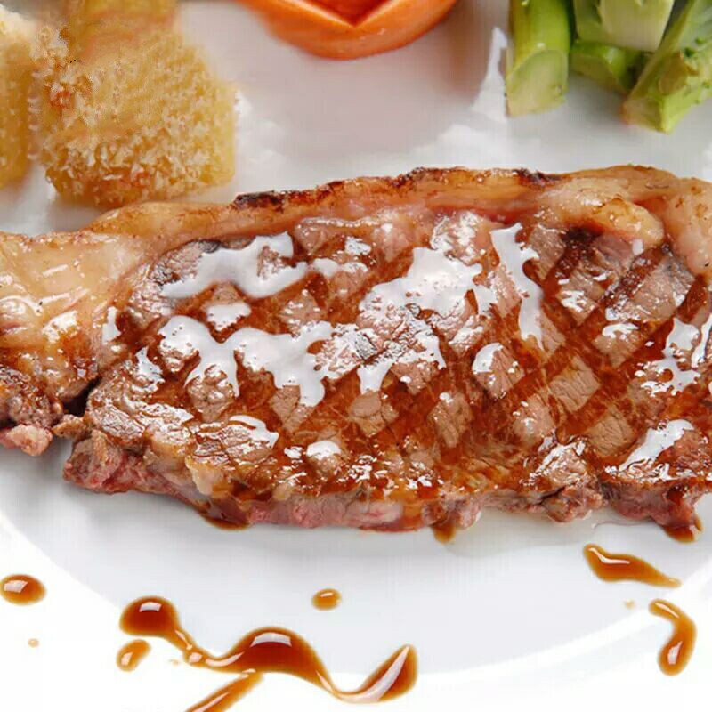 原切西冷牛排160g腌制牛肉扒商用咖啡西餐厅