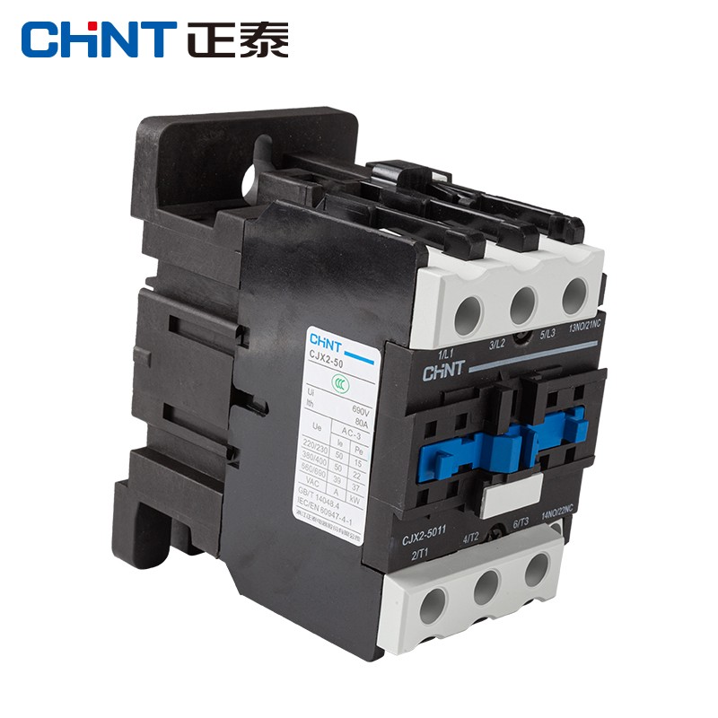 正泰(chnt)cjx2-5011-220v 交流接触器  50a接触式继电器