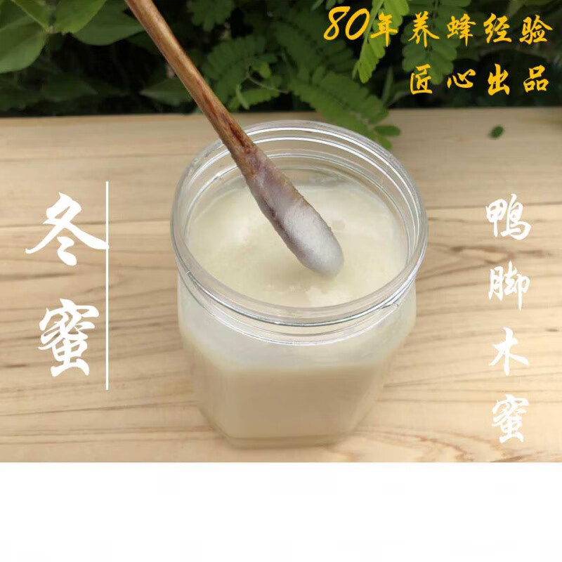 茶礼新冬蜜鸭脚木蜜荔之源天然农家自产蜂蜜岭南特有500克