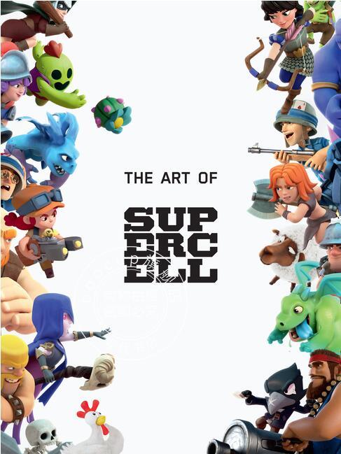 现货 超级细胞工作室 艺术设定集10周年纪念版 精装 英文原版 The Art of Supercell: 10th Anniversary Edition 部落冲突 周边 中图