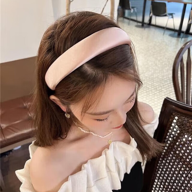 弥俏高颅顶发箍女日常佩戴洗脸压发头箍女士优雅成人宽边发卡发窟发捆