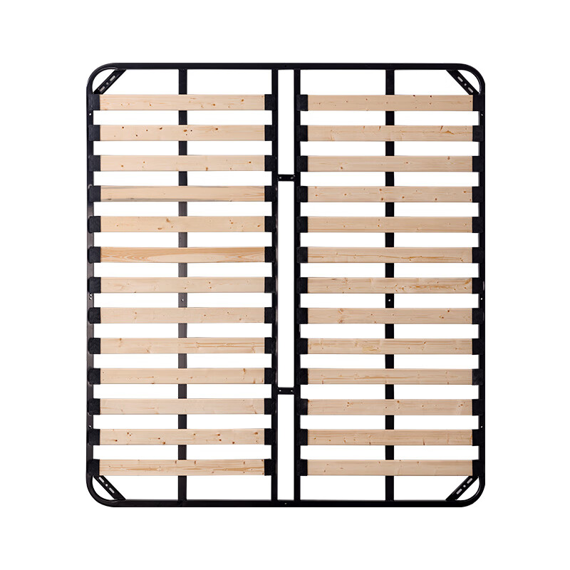 鱼骨架床板排可折叠1.8米加厚实木双人1.