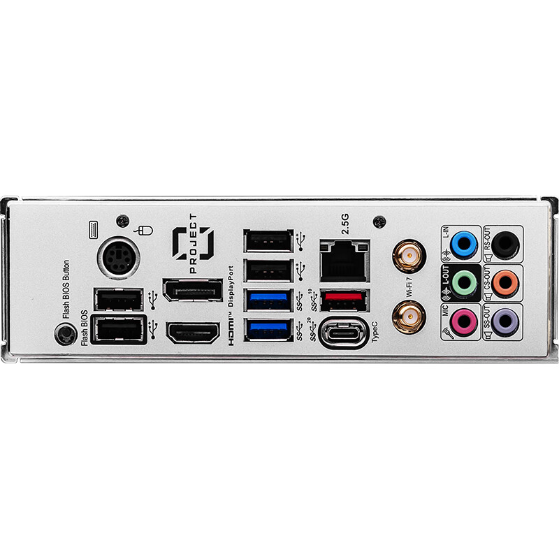 微星 Z790 PROJECT ZERO零D5 WIFI7背插 图 8