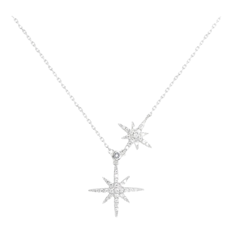 APM Monaco baby雙流星六芒星閃耀 項(xiàng)鏈 925銀 送女友AC6424OX