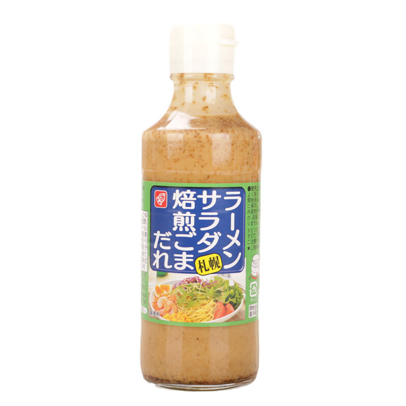 铃食品日本进口 札幌焙煎芝麻酱 水果蔬菜沙拉酱汁寿喜锅火锅烤肉蘸料