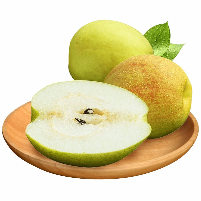 虫鸣果园 新疆库尔勒香梨酥梨子 新鲜水果 产地直发 2斤装 单果80g起