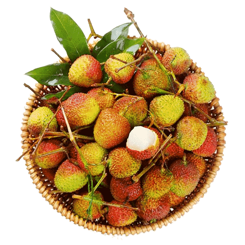 京鲜生 广东妃子笑荔枝 净重2斤  单果20g 新鲜水果