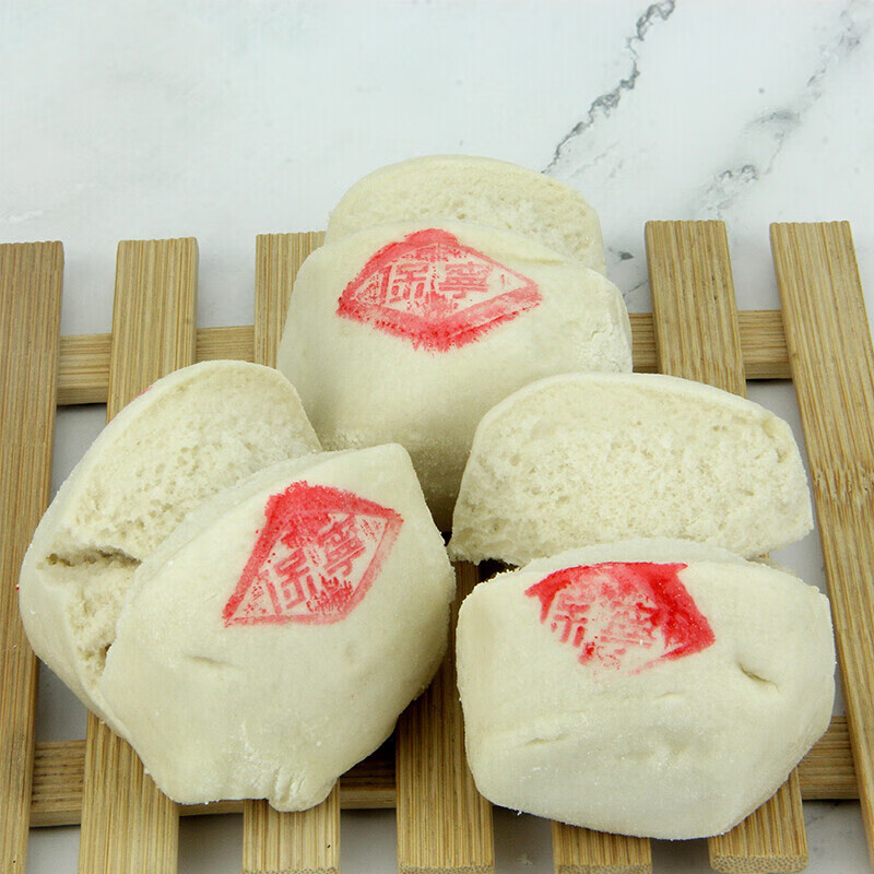 宜享健康保宁蒸馍桂花白糖蒸馍四川阆中特产小吃糕点老面馒头 3袋原味