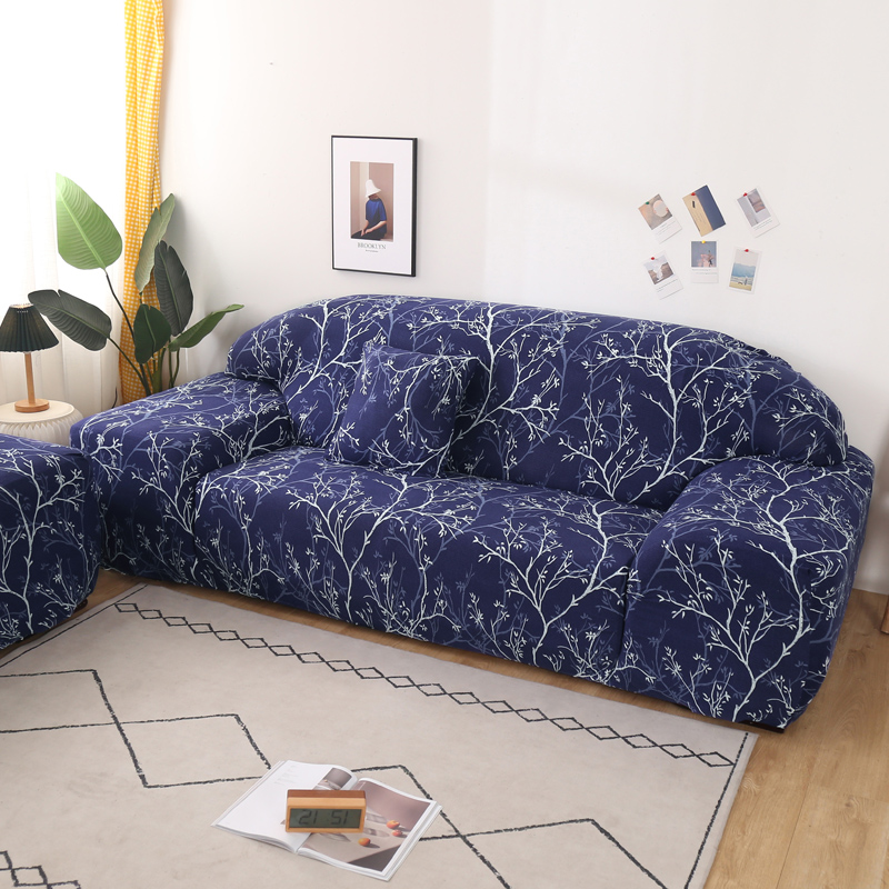 茗芮居老式皮沙发套罩123组合弹力罩四季通用全包万能欧式宽扶手沙发