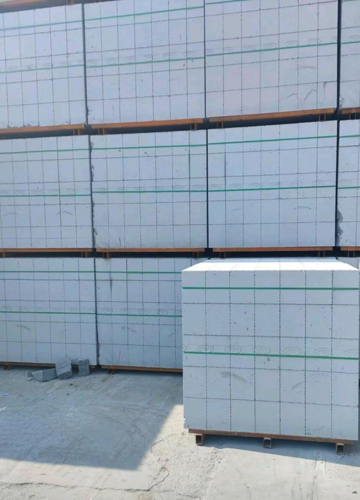 沃辛顿泡沫砖砌墙轻质砖泡沫加气块砖隔热隔音隔墙板工程全国发货定制