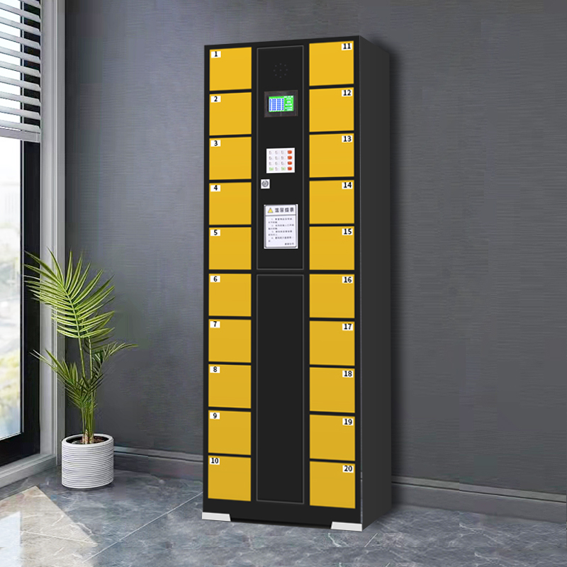 亚曌(yazhao) 智能手机柜存放柜充电员工寄存柜储物柜刷卡指纹人脸