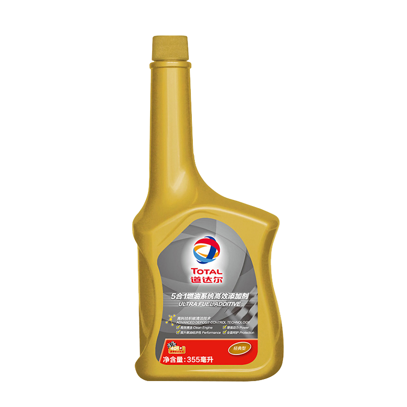 道達(dá)爾Total 5合1燃油寶高效汽油添加劑 355ml 乙醇汽油適用