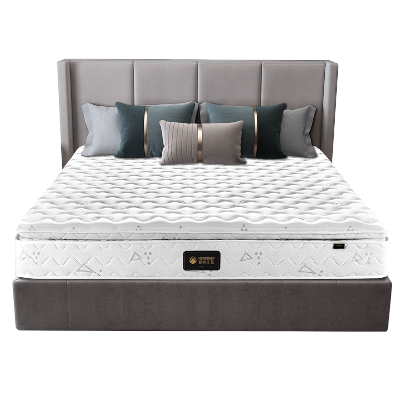 梦神乳胶床垫 五星酒店睡感席梦思 泰国进口3cm加厚乳胶 独立袋装弹簧双人床垫1.5m 艾布里