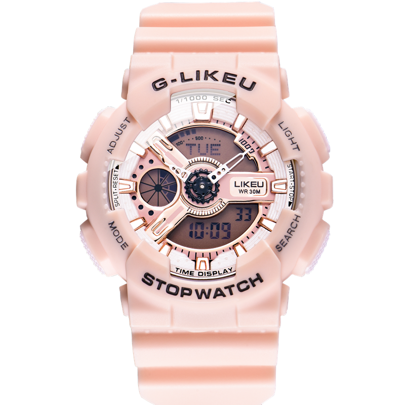 LIKEU品牌手表价格走势图，选杨紫同款女运动防水手表更实惠|国表怎么查询历史价格