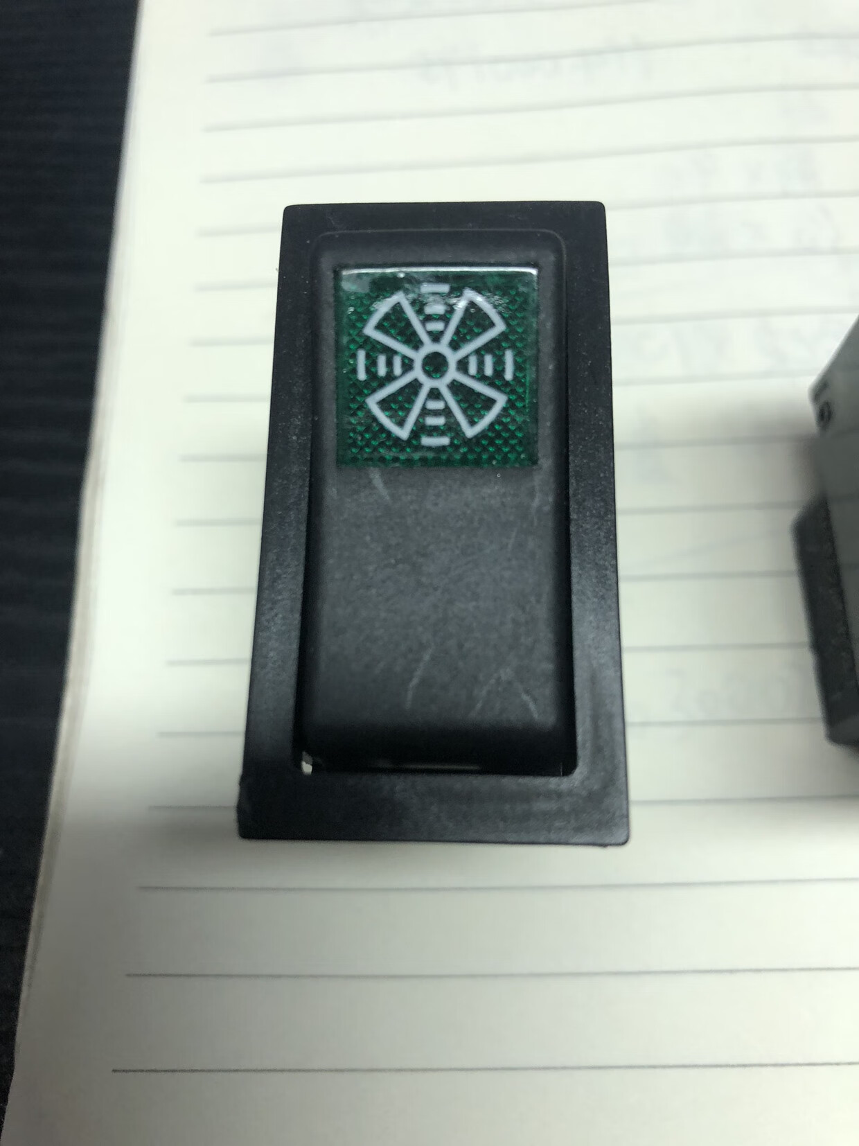 givegood徐工吊车配件按钮开关翘板开关25k25kc开关强制 液压油风扇