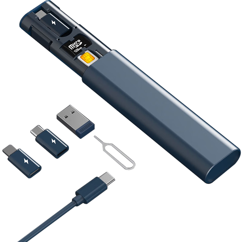 �۽����һ�����߶๦�����ɺ�������Я60WType-c�������ת����ͷ�ֻ�֧��ƻ������һ����߰�׿ ��ɫ�����һ��60W���+��ӿ�+����+����