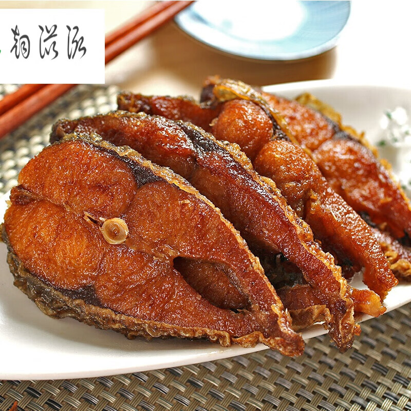 虎钢馋上海特产熏鱼即食下酒菜爆鱼零食卤味五香糖醋熟食真空装 酱汁