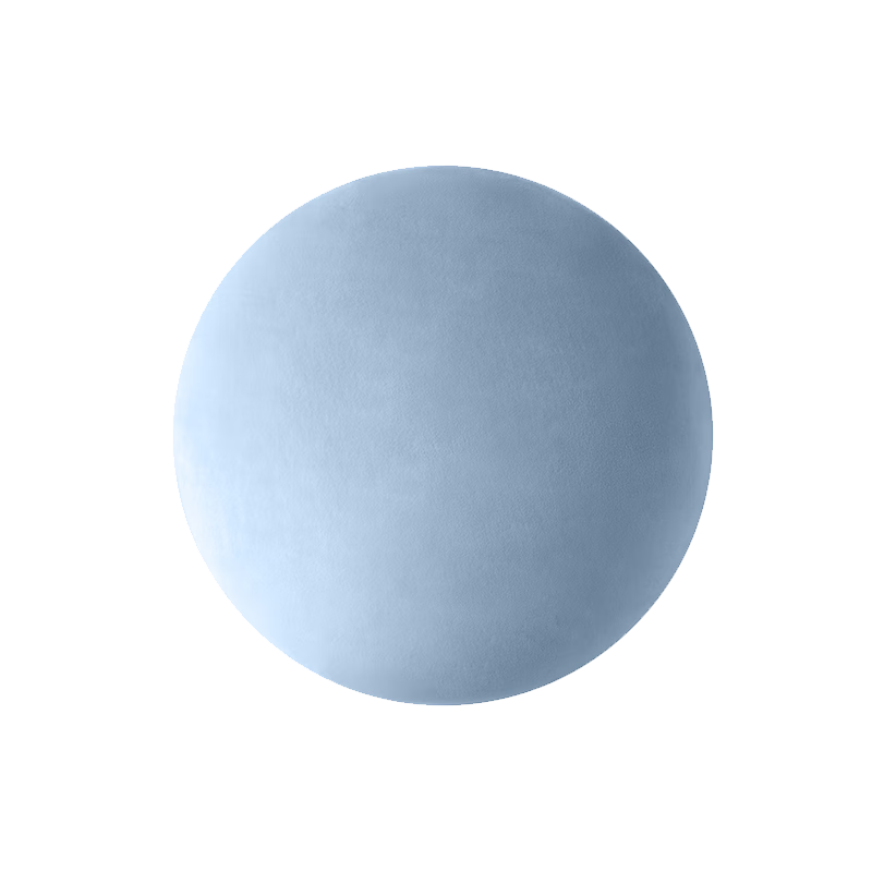 網(wǎng)易嚴(yán)選日式蓬軟太鼓抱枕靠墊沙發(fā)床頭靠枕 海軍藍(lán) 直徑40CM