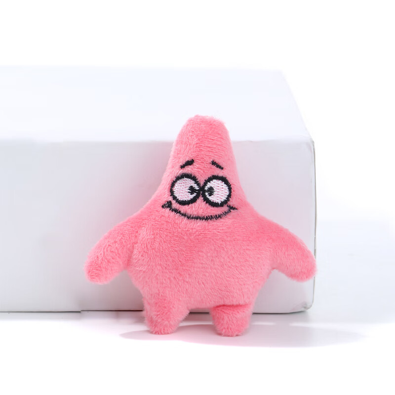 荷蓝珠趴趴派大星胸针女可爱日系熊猫别针卡通毛绒防走光包配饰潮sn