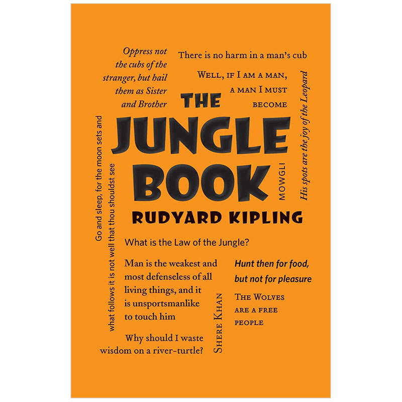 the jungle book 奇幻森林丛林奇谭 吉卜林 英文原版小说书籍进口