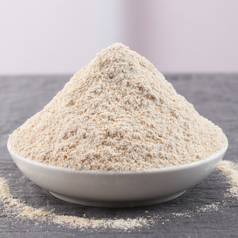 滇初5斤装黑小麦面粉黑麦面粉含麦麸山西农家黑麦粉 荞麦面粉500g*5