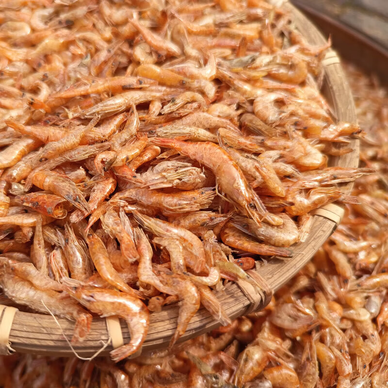 花仙笙(gearss)新货淡干小虾米淡水虾仁干货农家自晒江西井冈山特产虾