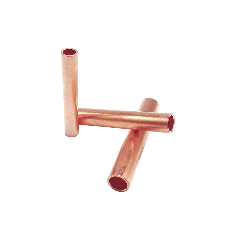 定制适用gt-240平方铜连接管电缆线中间接头 电缆对接管 接线铜管
