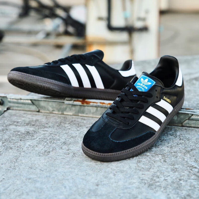 阿迪达斯（adidas）德训鞋男女板鞋 Samba 夏季新款经典情侣复古时尚低帮运动休闲鞋 B75807 35.5 (215mm)