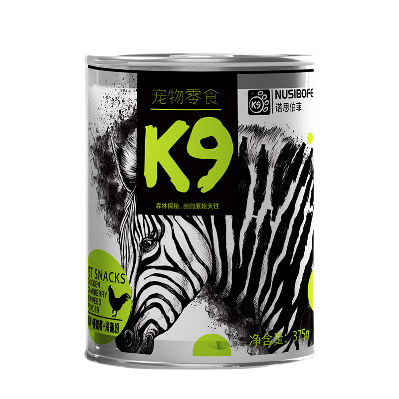 K9狗罐頭寵物零食濕糧罐頭犬用營養(yǎng)豐富成犬幼犬老年犬通用 牛肉+蘋果+絲蘭粉）整箱24罐