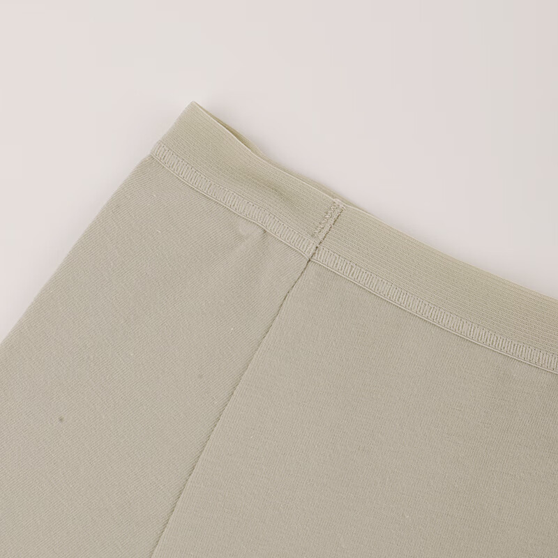 夏娃之秀内裤女棉内档无痕舒适透气收腹亲肤女士三角裤头K3095三条装 豆绿+豆沙+灰色 3条 M