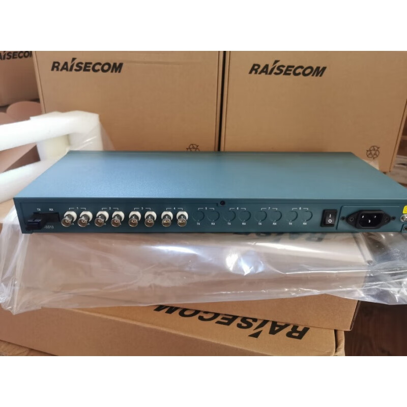定制原装瑞斯康达rc831-120-ss13-ac 4路e1 pdh光端机适配