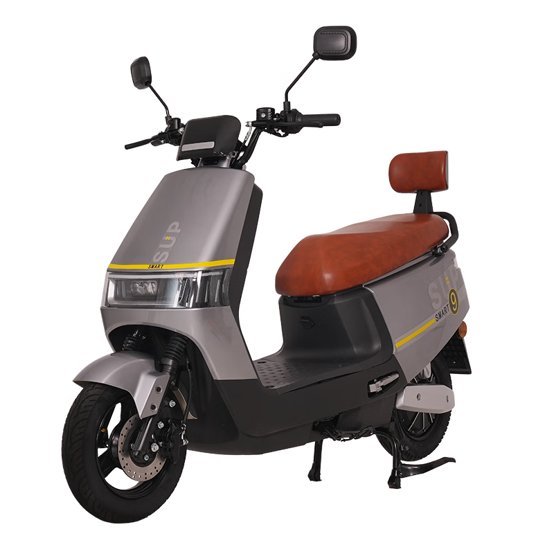 控可程大牛电动车72V电动摩托车60V双人踏板两轮电瓶车成人外卖长跑高速 太空灰-前后碟刹 72V 6块大电池 更远续航 35A黑金