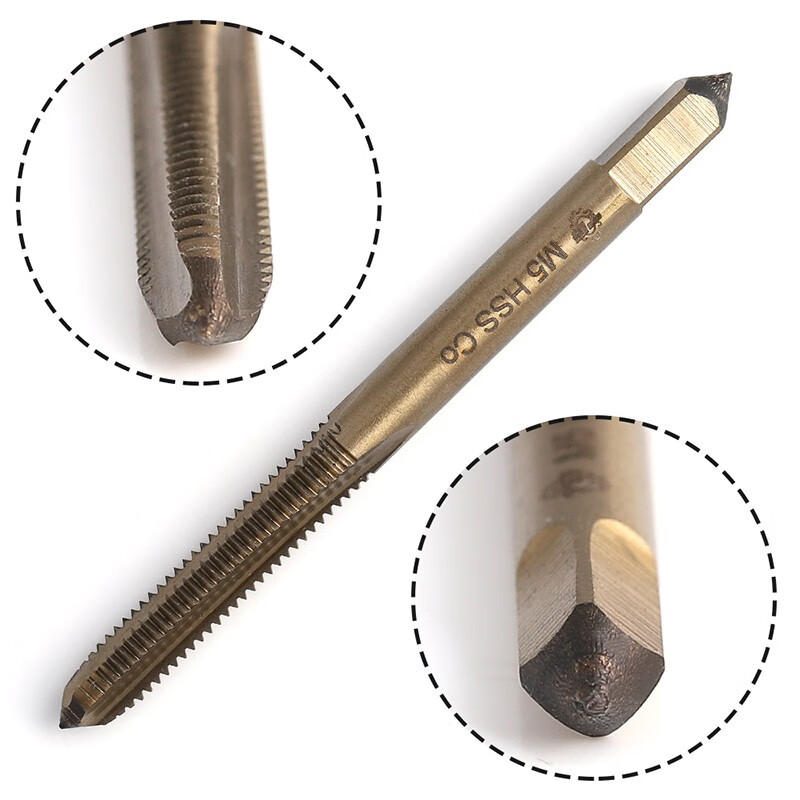 tg 机用直槽丝锥m35含钴不锈钢用攻牙机用细牙攻牙工具钻头攻丝m4 单