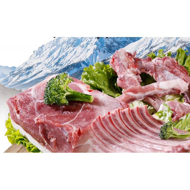 虎钢馋特产西藏林芝高原藏香猪农家散养土猪黑毛猪新鲜蕨麻猪放养