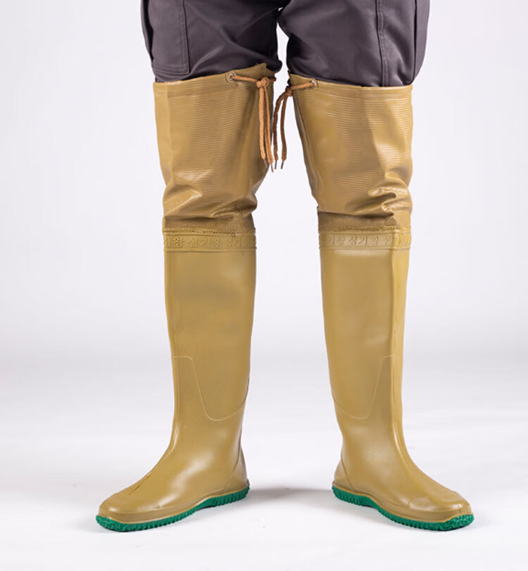 轶恬下田插秧靴软底水田鞋插秧鞋高筒下水裤农田防滑靴水鞋水靴防水鞋